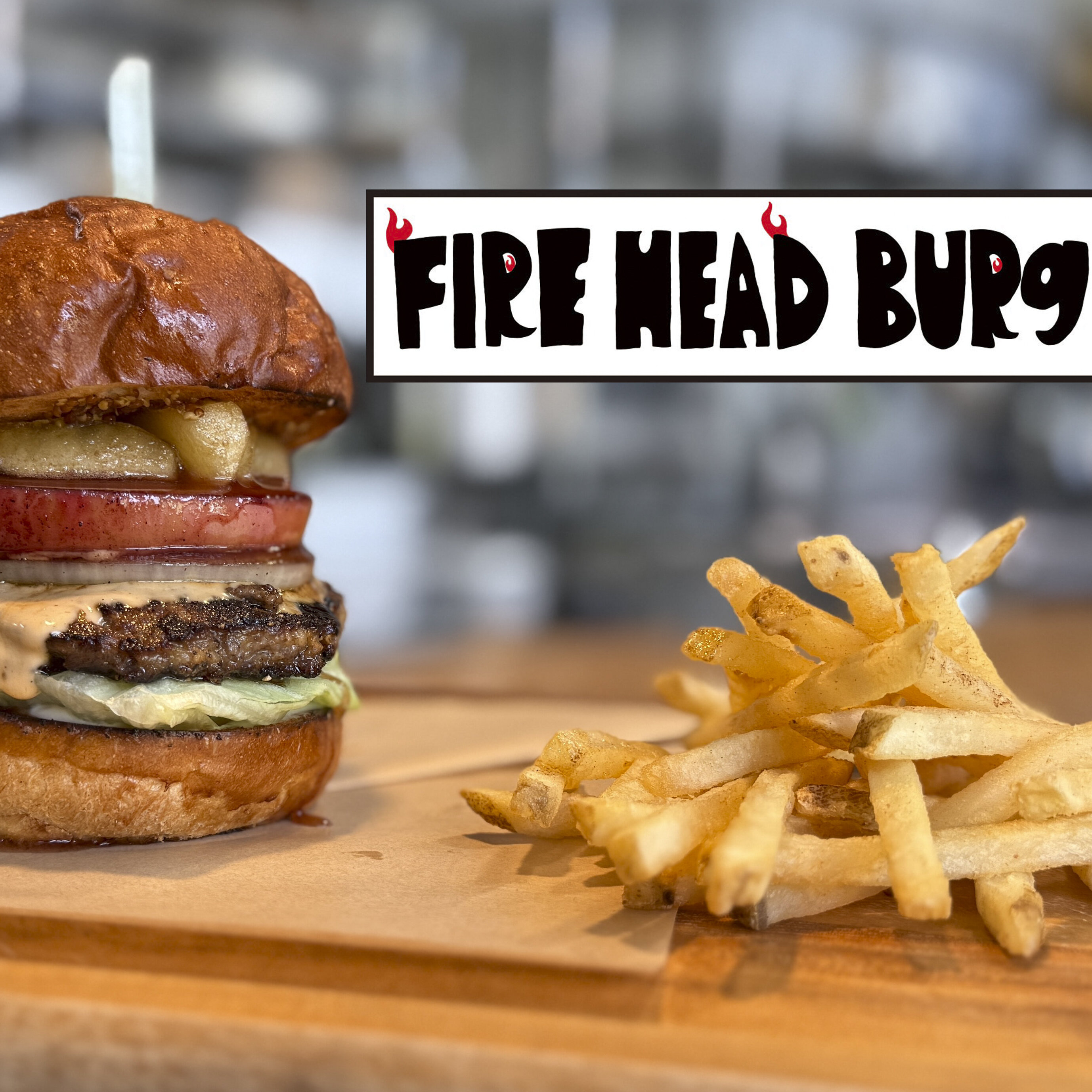 YAKEBI FIRE HEAD BURGER 